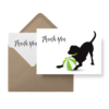 Baby Hank Labrador Thank You eCard