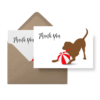 Baby Hank Labrador Thank You eCard - Image 2